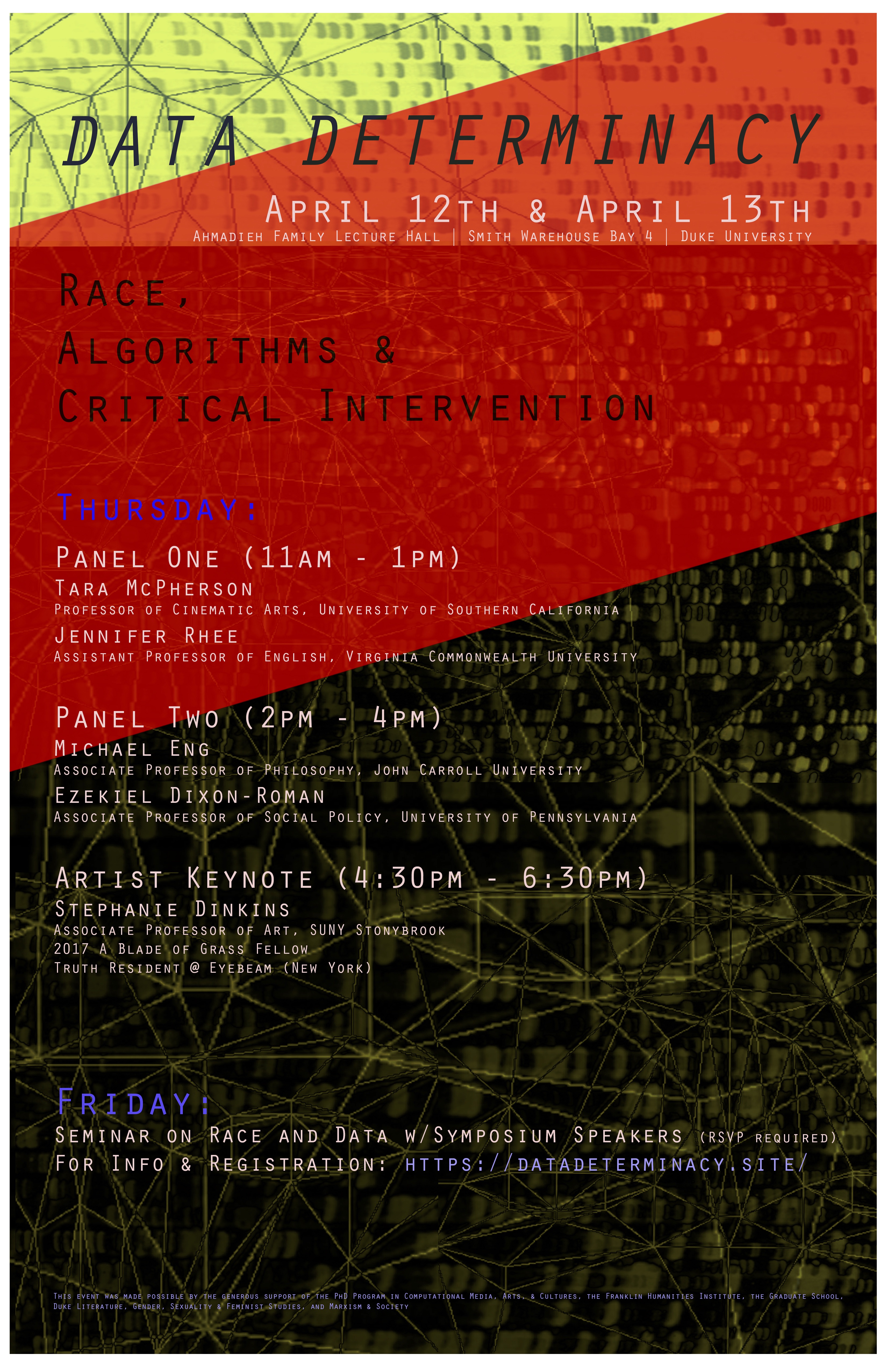 Data Determinacy Symposium Poster
